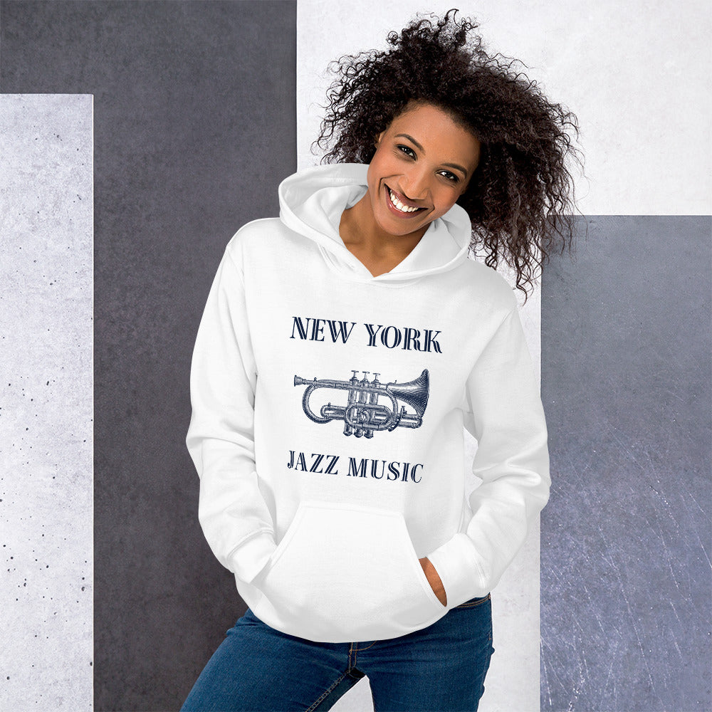New York Unisex Hoodie - Activewear Well