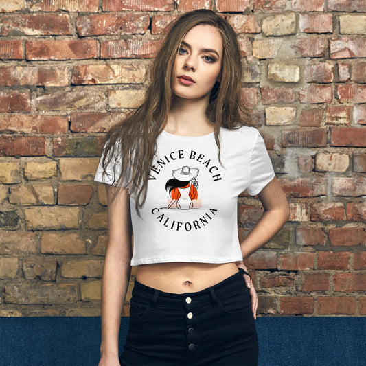 Venice Beach Women’s Crop Tee - Activewear Well