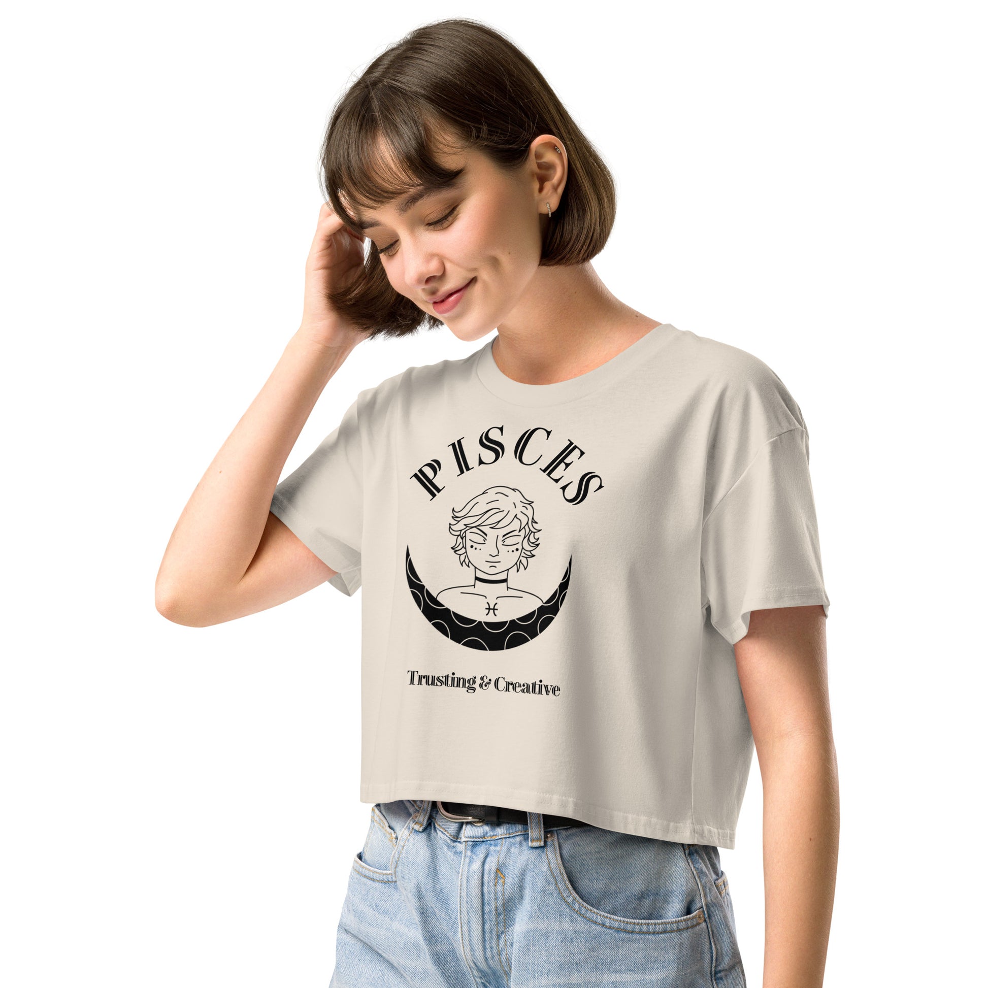 Pisces Women’s crop top - Activewear Well