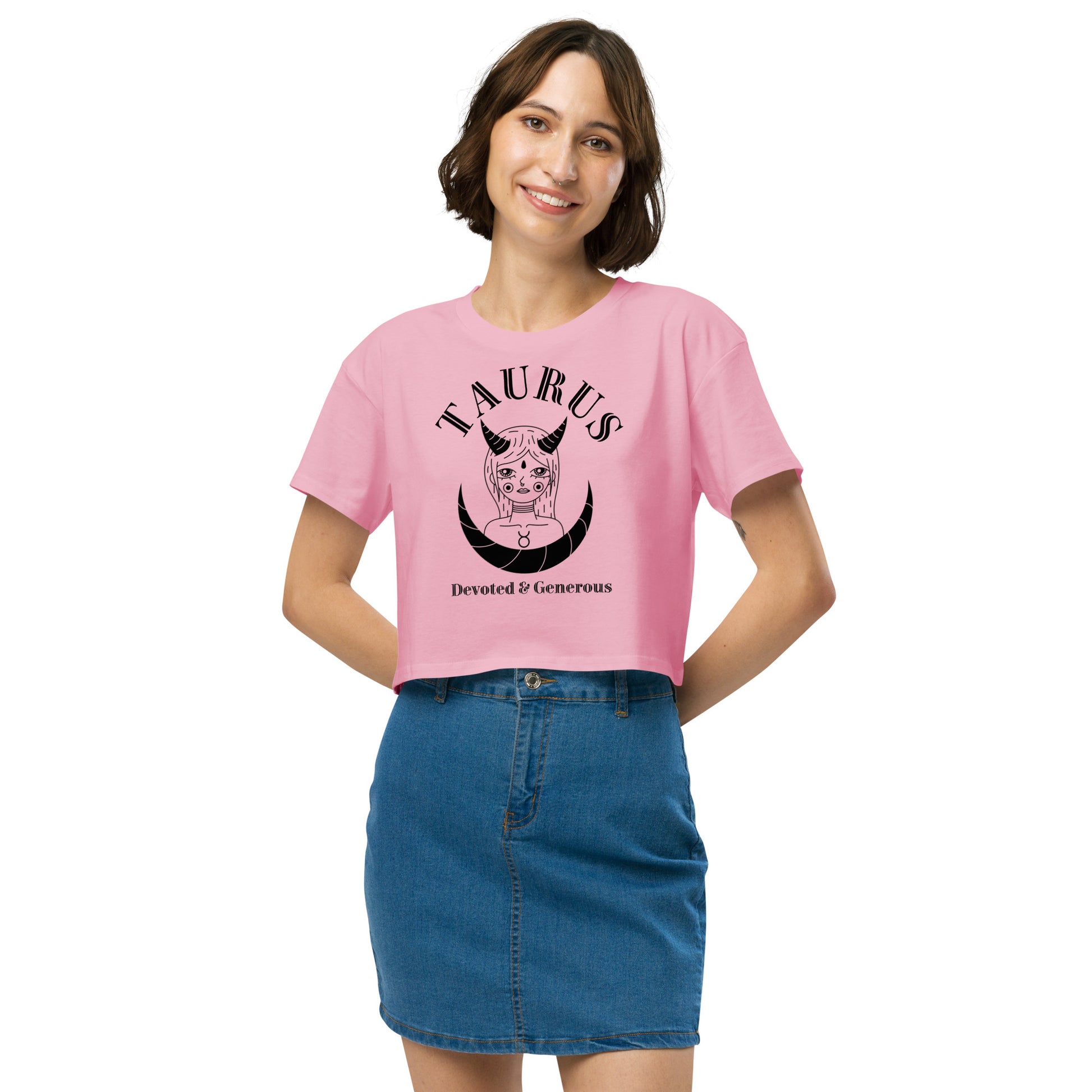 Taurus Women’s Crop Top - Activewear Well