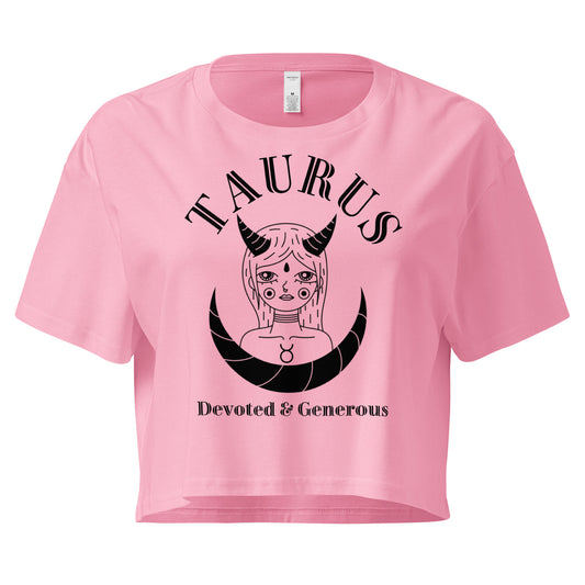 Taurus Women’s Crop Top - Activewear Well