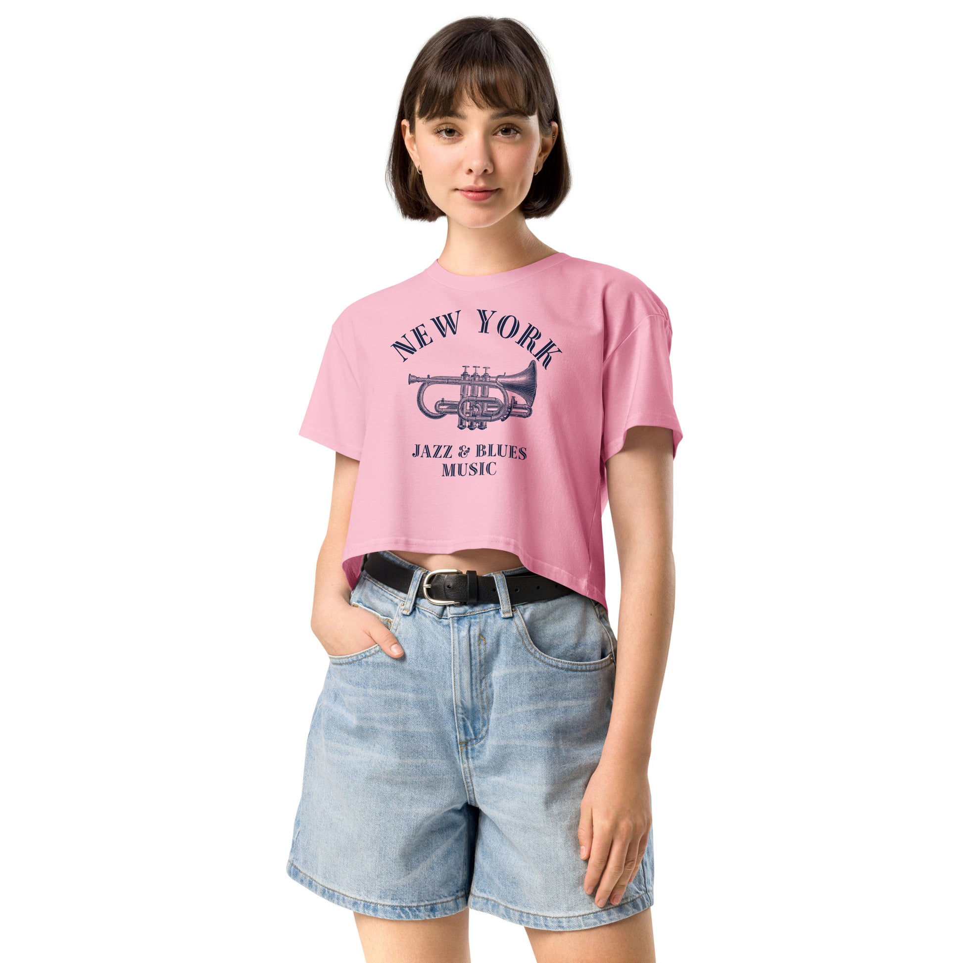 New York Women’s crop top - Activewear Well