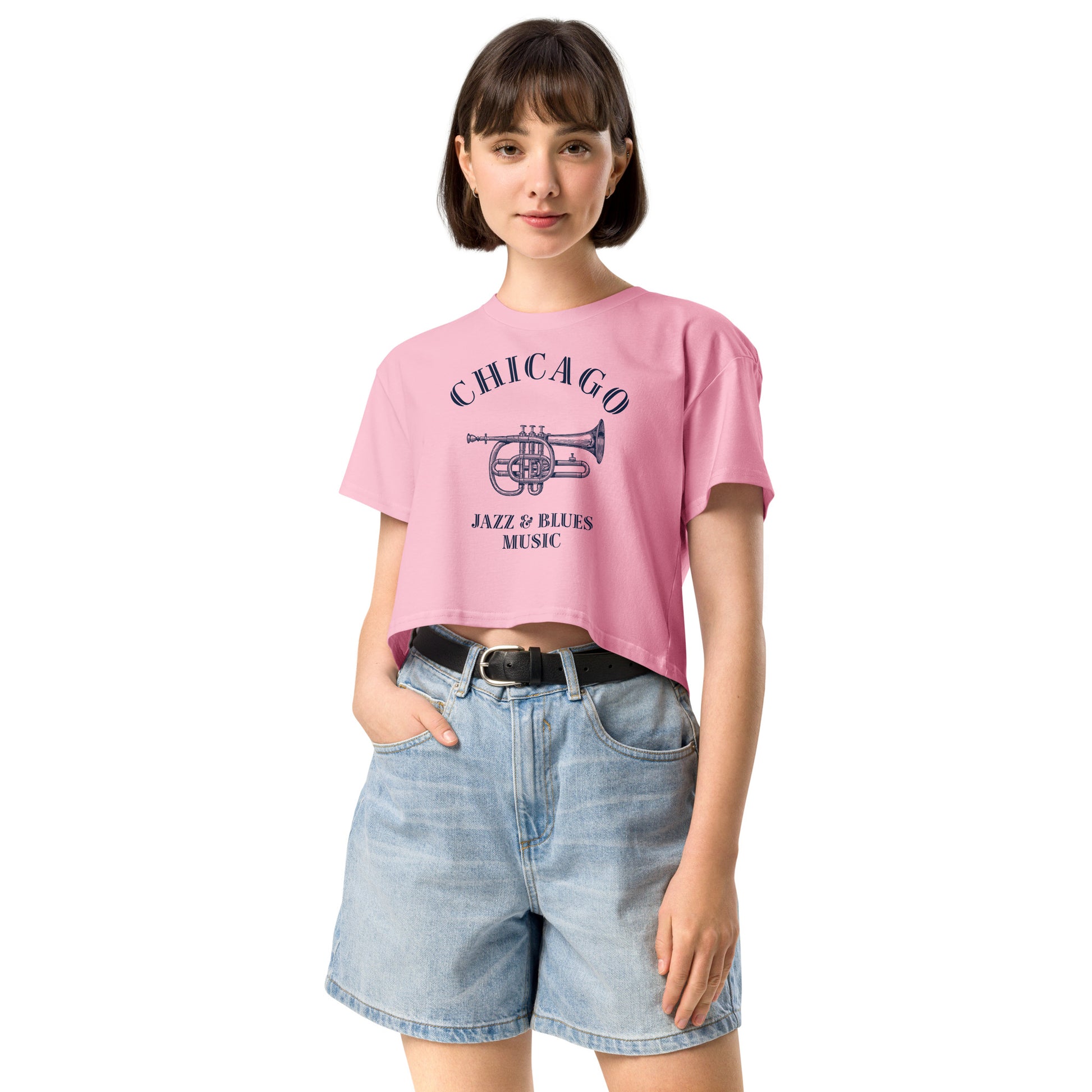 Chicago Women’s crop top - Activewear Well