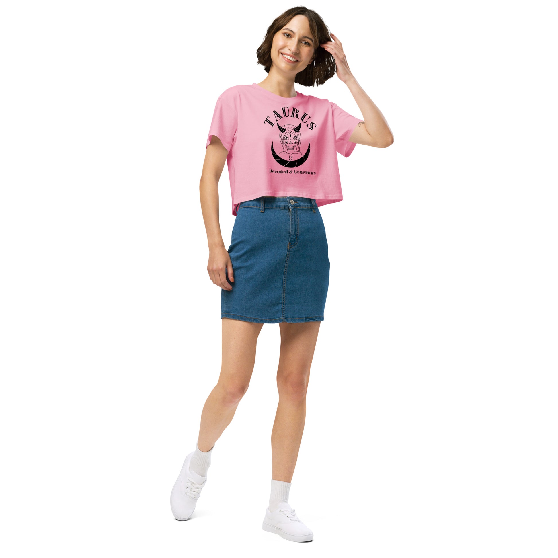 Taurus Women’s Crop Top - Activewear Well