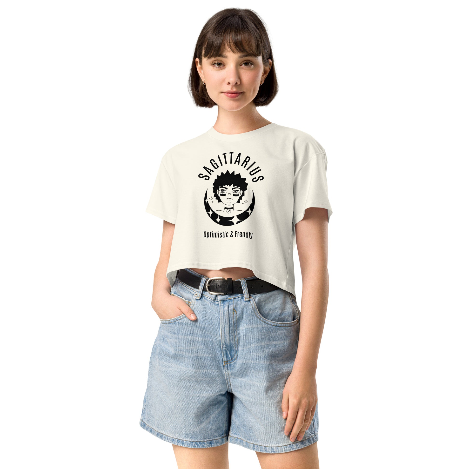 Sagittarius Women’s crop top - Activewear Well