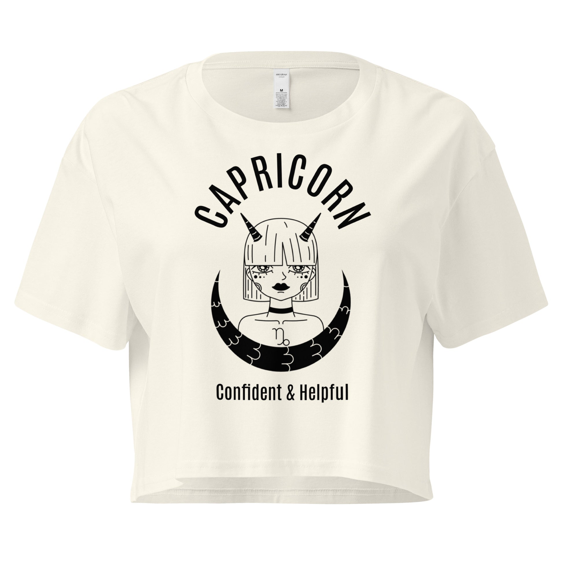 Capricorn Women’s crop top - Activewear Well