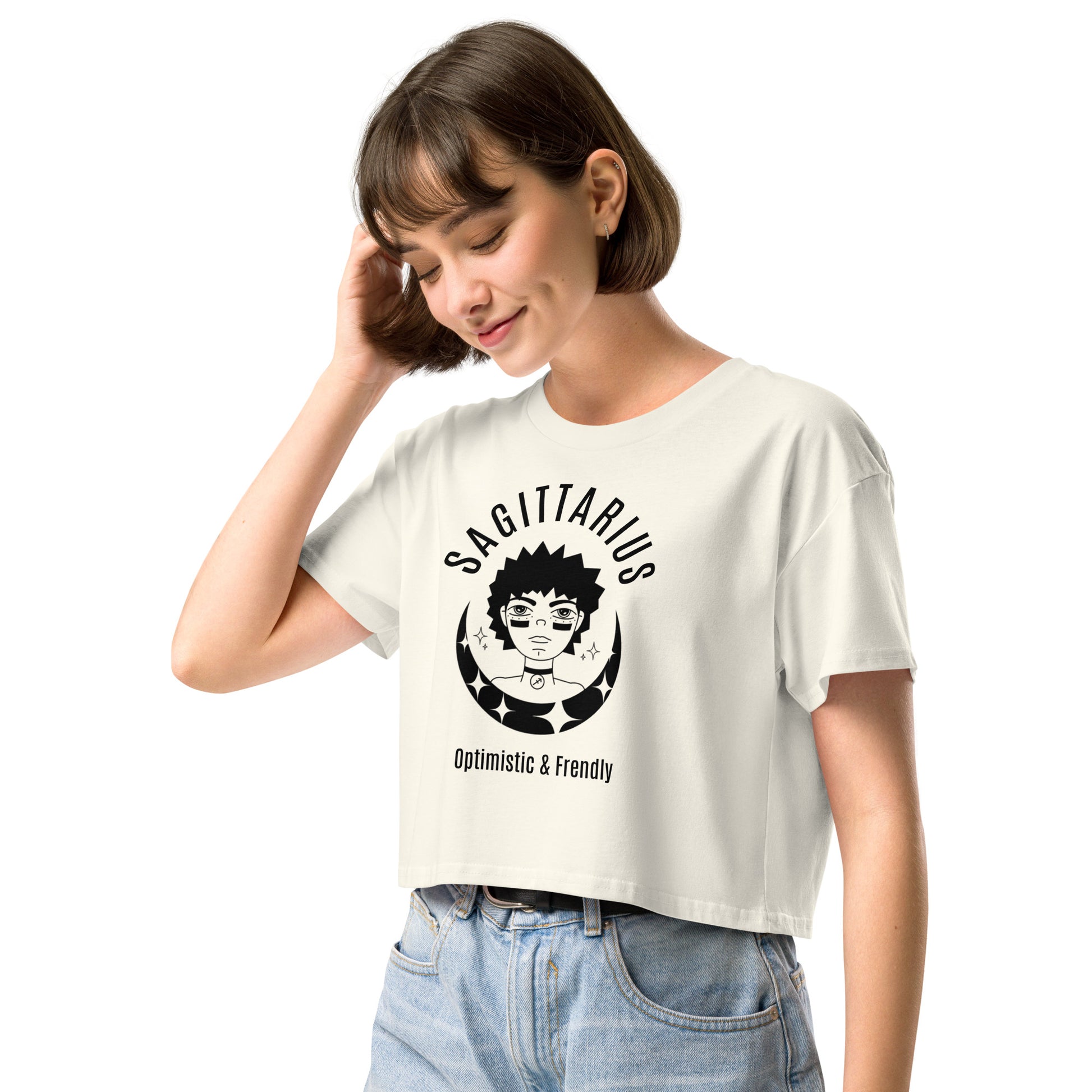 Sagittarius Women’s crop top - Activewear Well