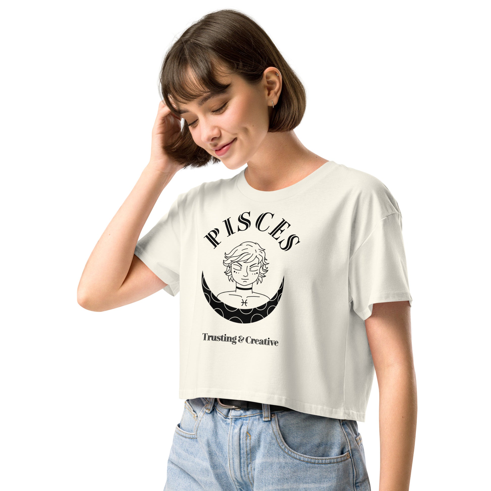 Pisces Women’s crop top - Activewear Well
