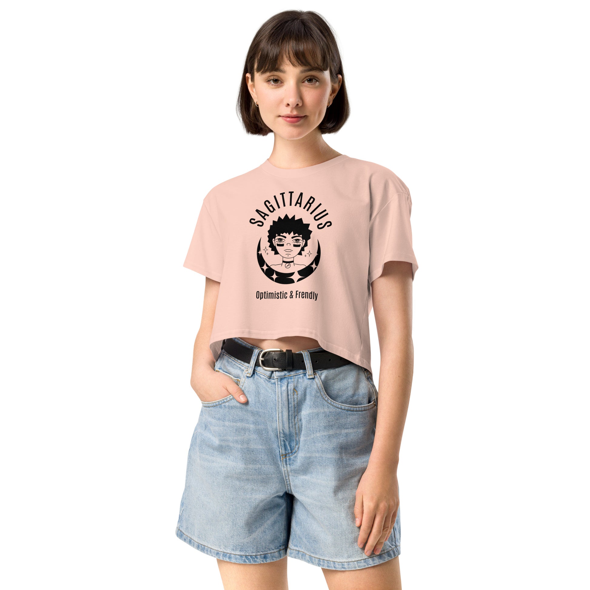 Sagittarius Women’s crop top - Activewear Well