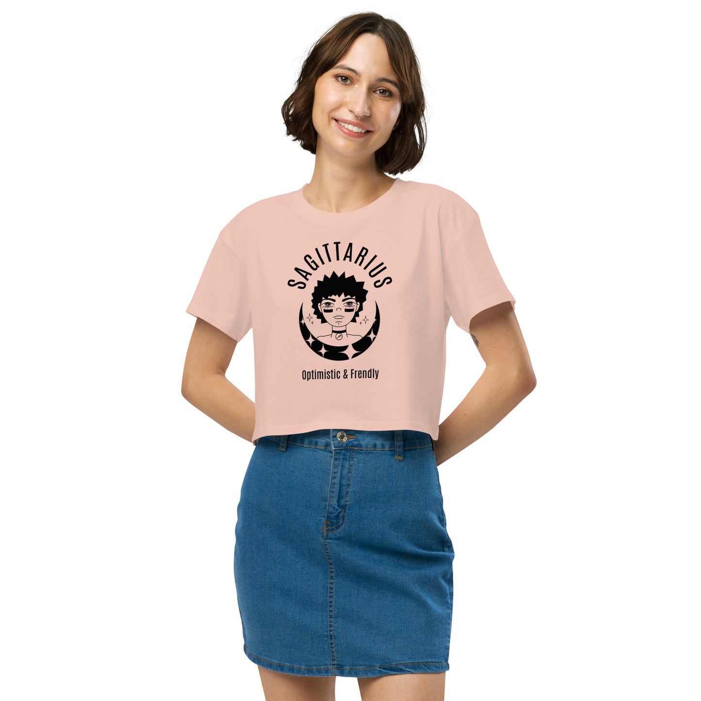 Sagittarius Women’s crop top - Activewear Well