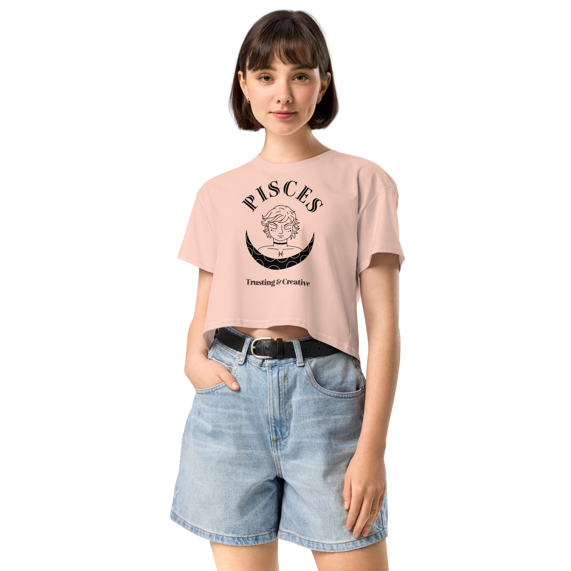 Pisces Women’s crop top - Activewear Well