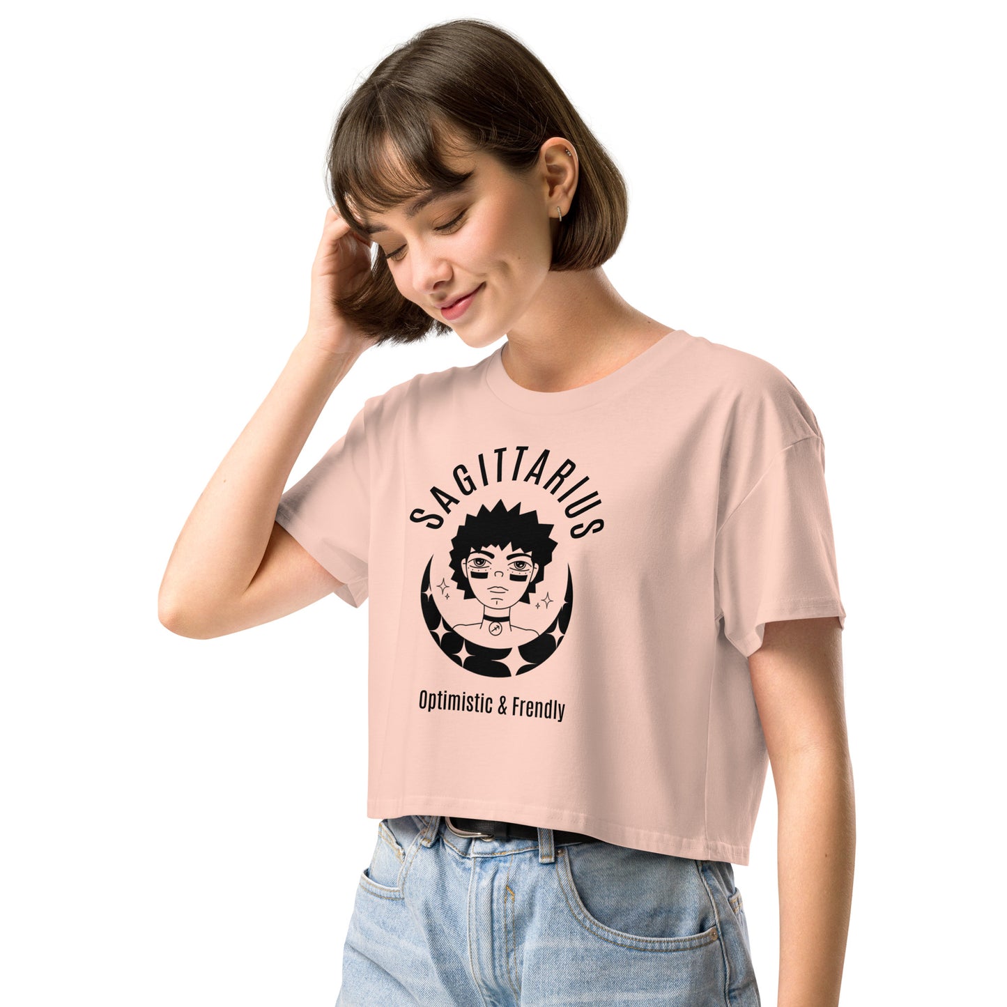 Sagittarius Women’s crop top - Activewear Well