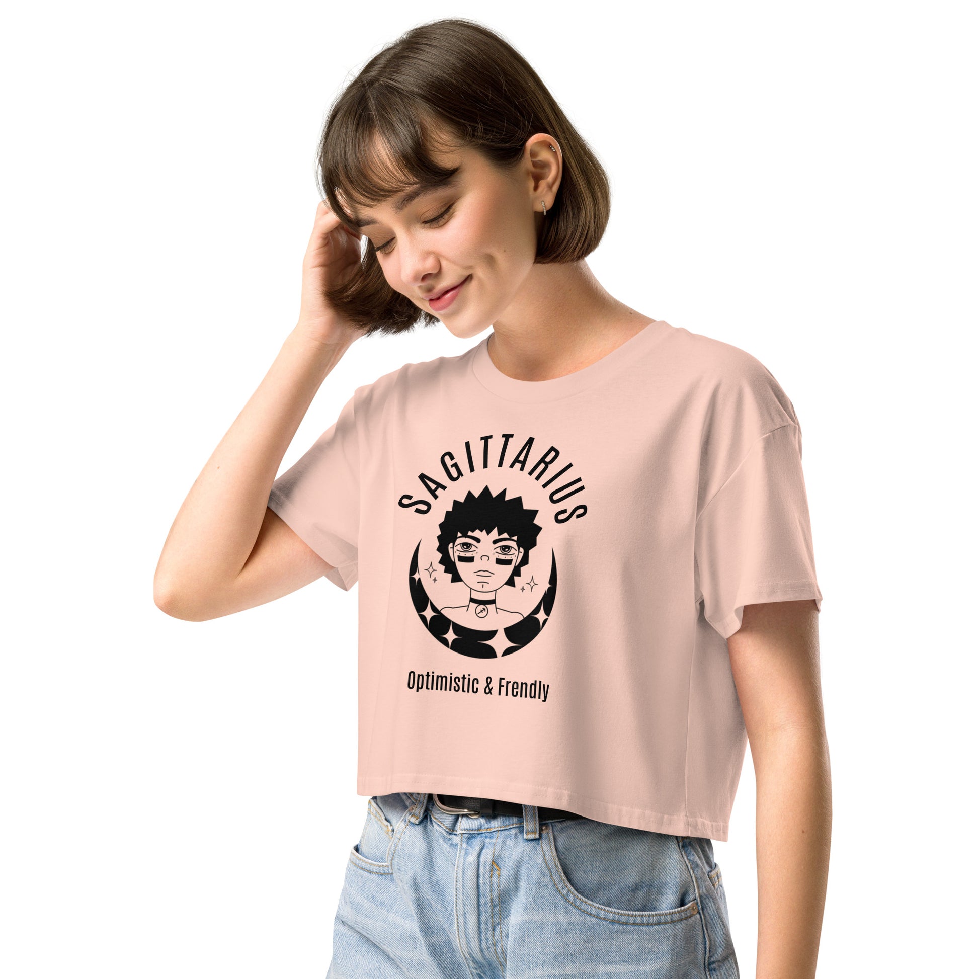 Sagittarius Women’s crop top - Activewear Well