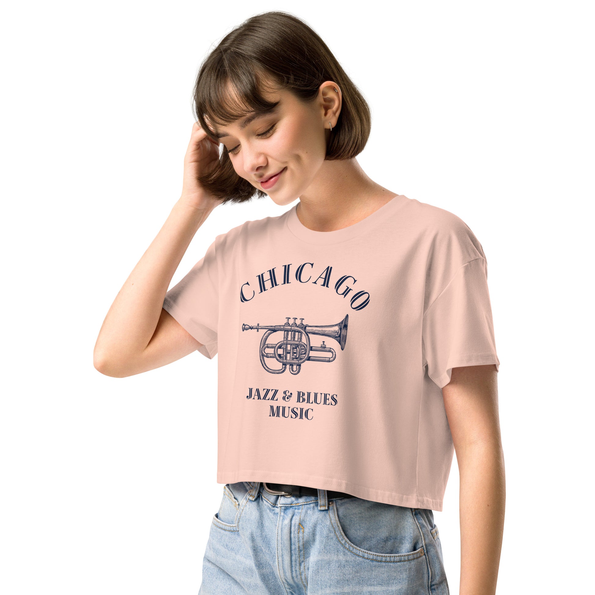 Chicago Women’s crop top - Activewear Well