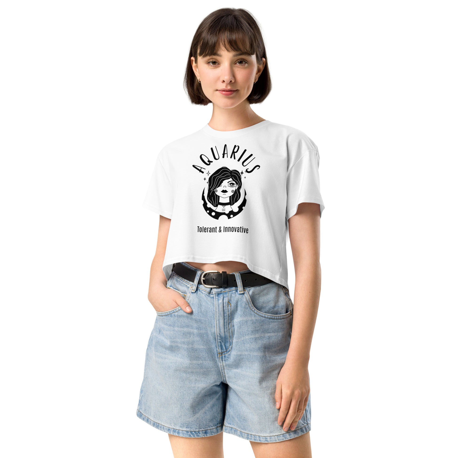 Aquarius Women’s crop top - Activewear Well