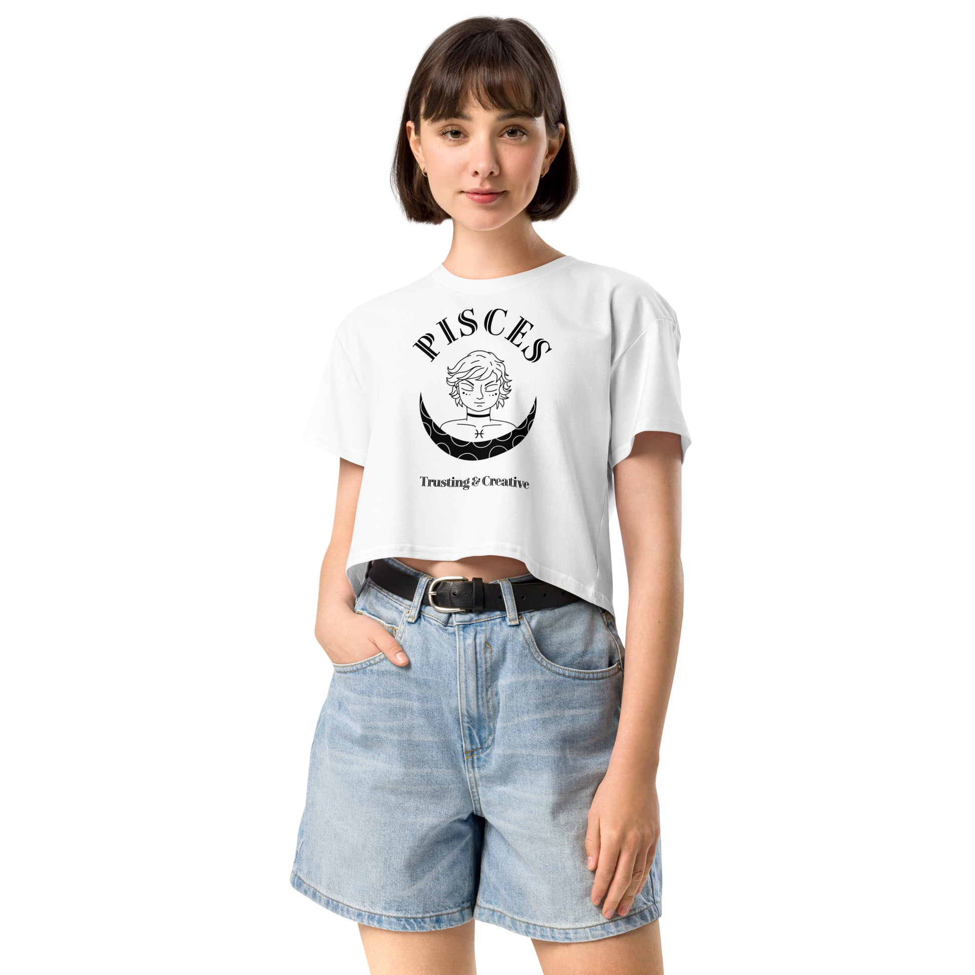 Pisces Women’s crop top - Activewear Well