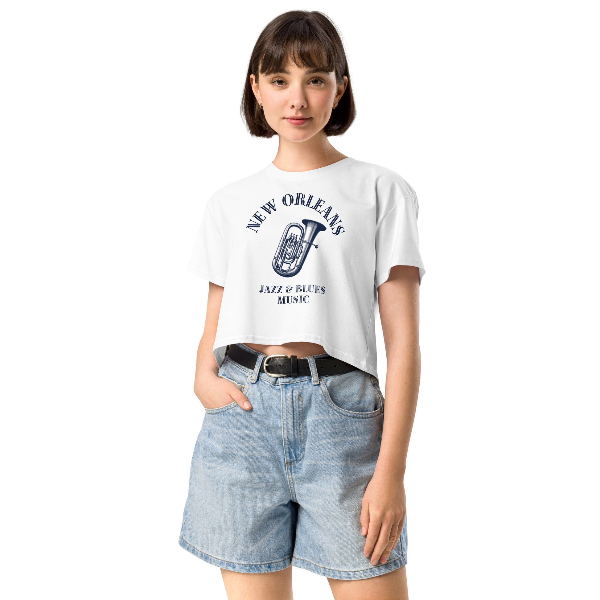 New Orleans Women’s crop top - Activewear Well