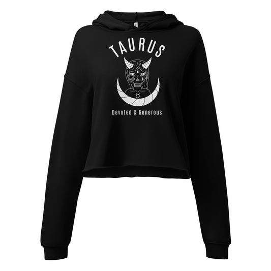 Taurus Crop Hoodie - Activewear Well