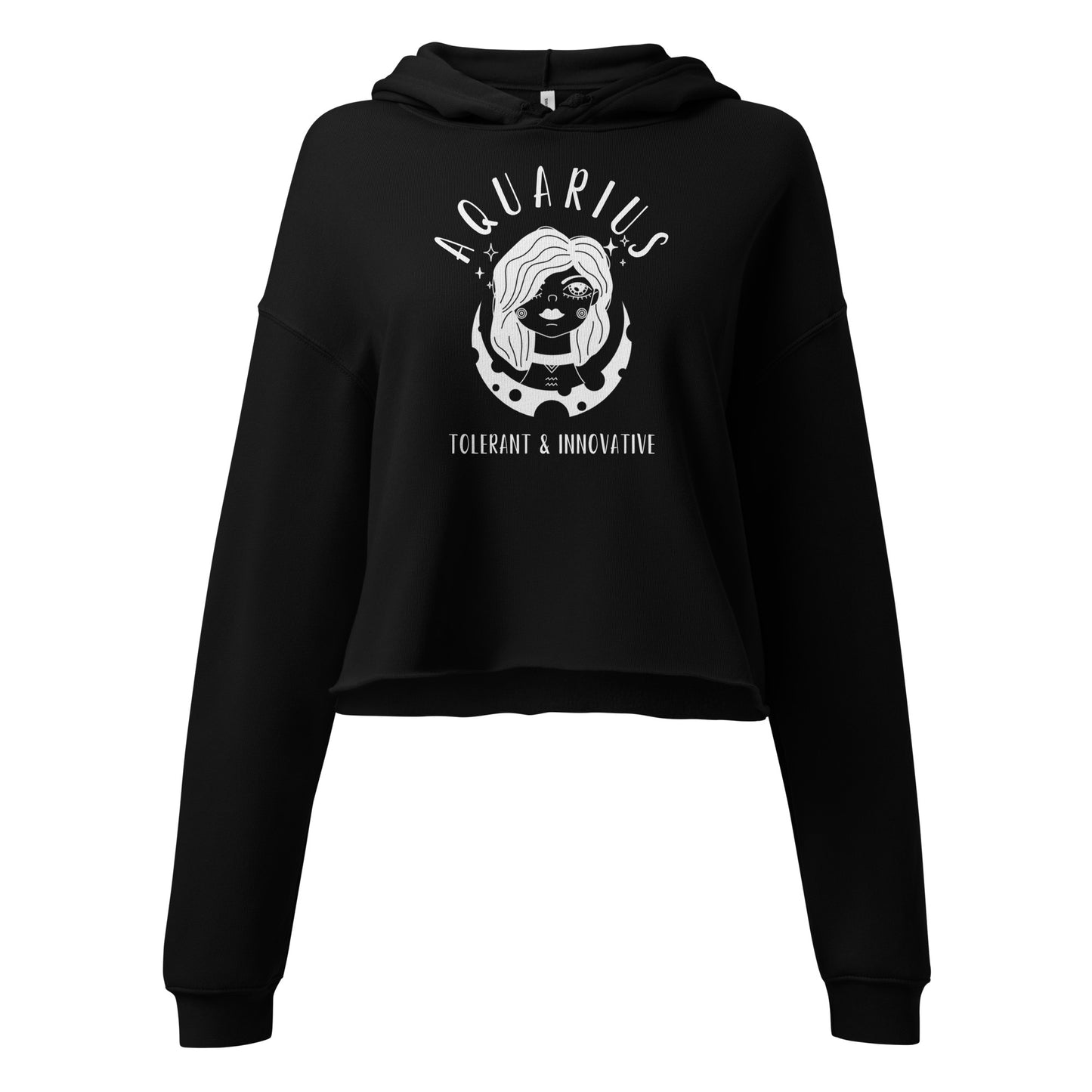 Aquarius Crop Hoodie - Activewear Well