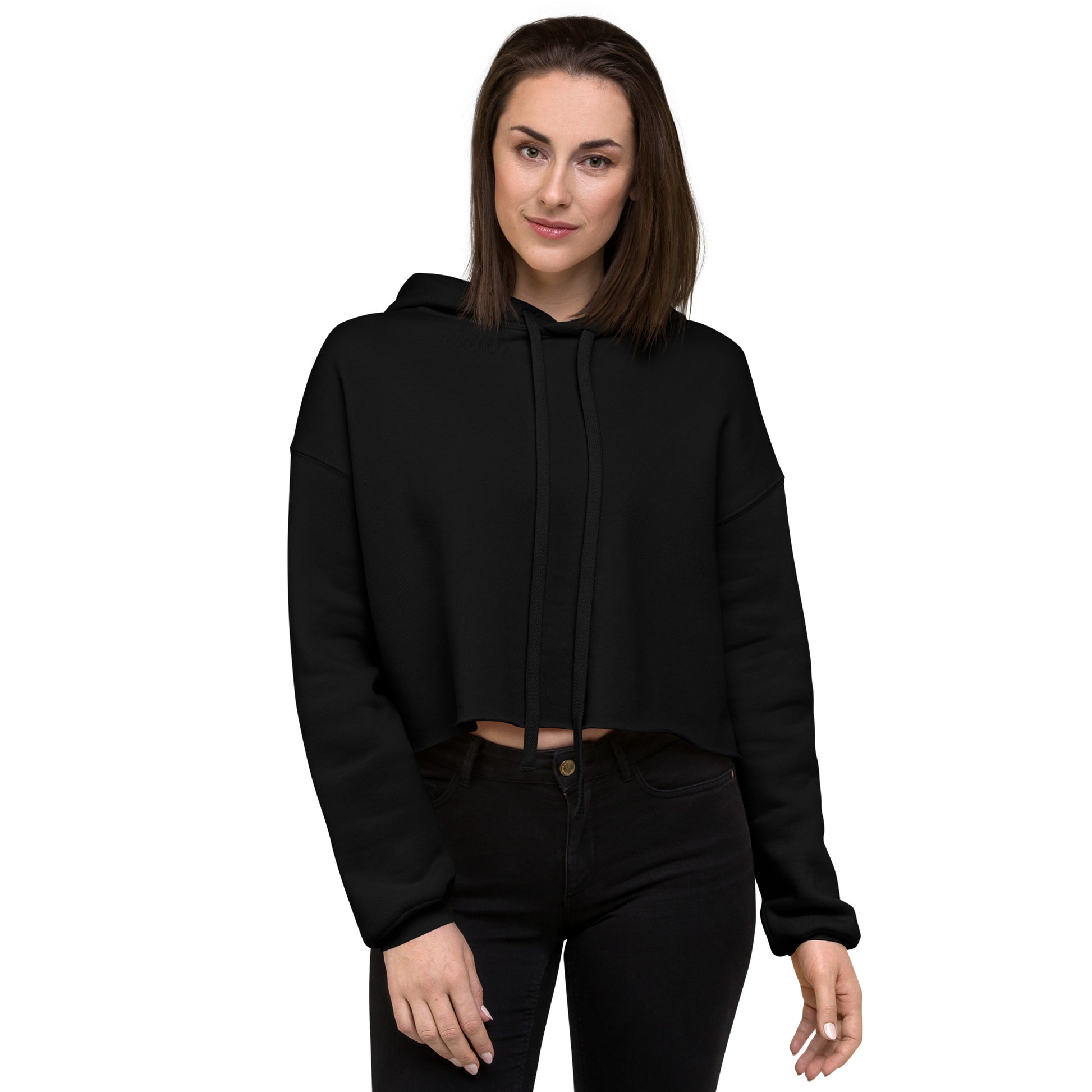 Liberty Women's Printed Crop Hoodie - Activewear Well