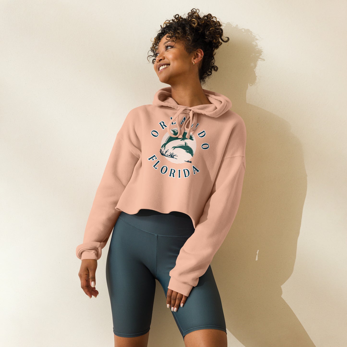 Orlando - Women's Crop Hoodie - Activewear Well