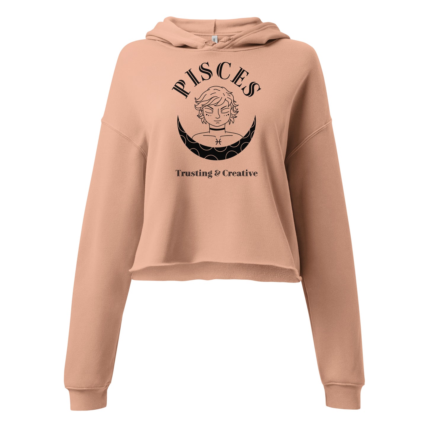Pisces Women's Crop Hoodie - Activewear Well