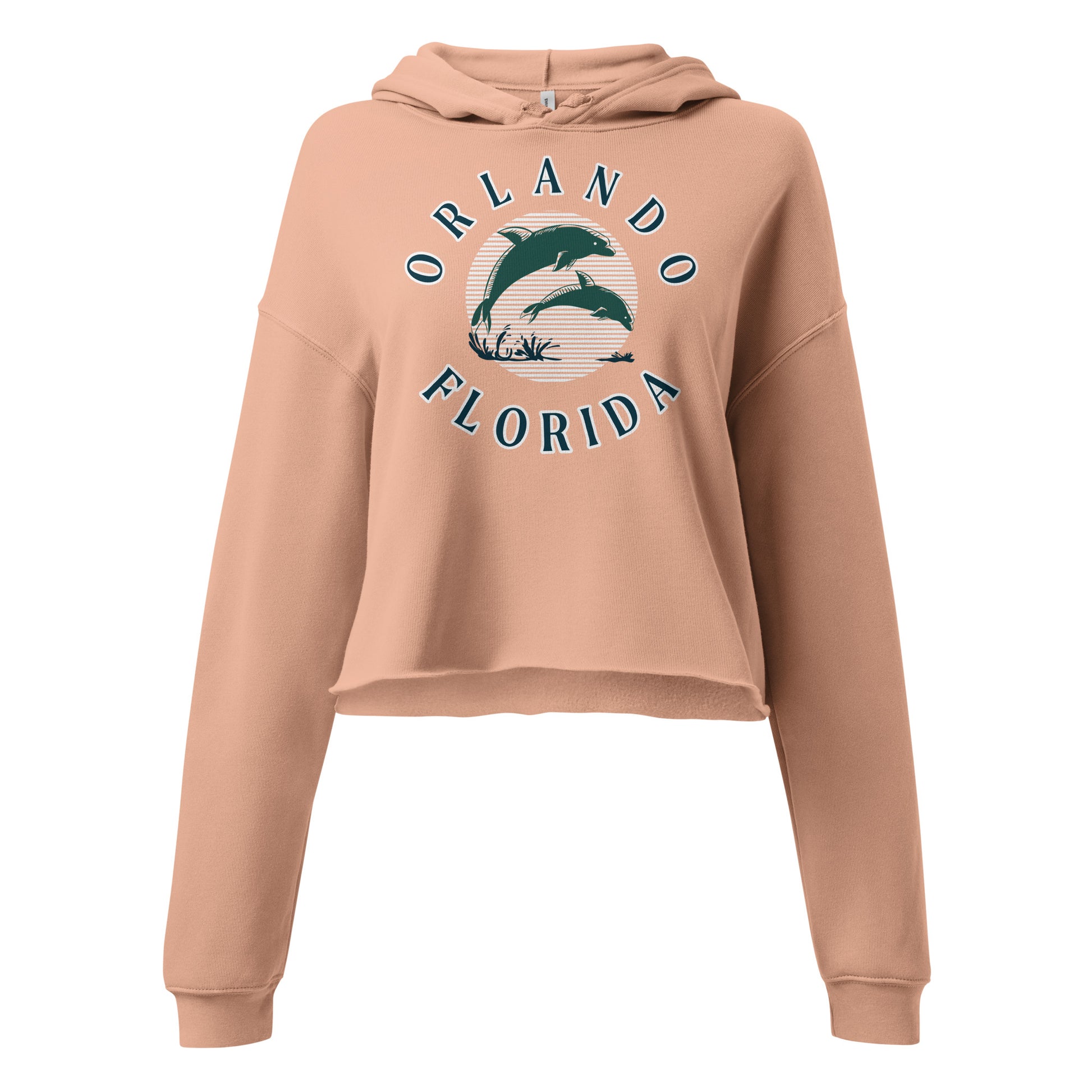 Orlando - Women's Crop Hoodie - Activewear Well