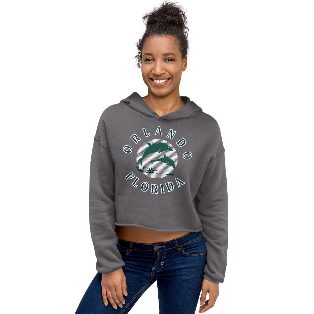 Orlando - Women's Crop Hoodie - Activewear Well