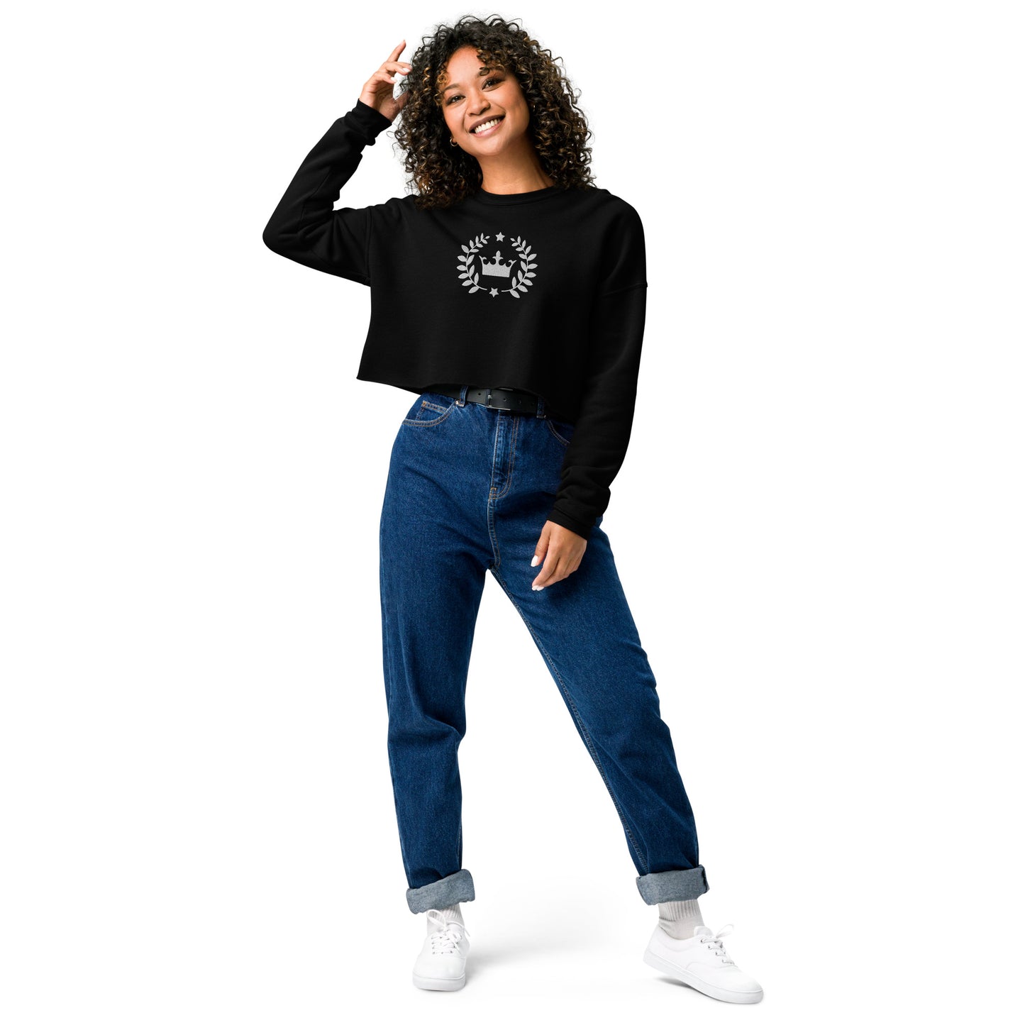 Victory Women's Crop Sweatshirt