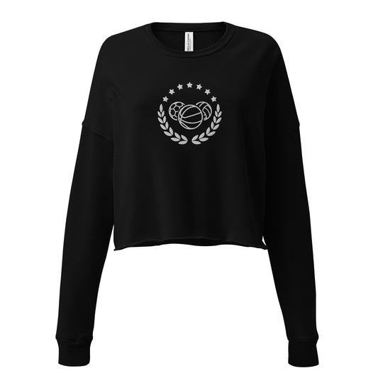 Sports Women's Crop Sweatshirt - Activewear Well