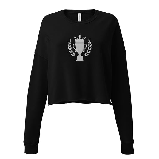 Golf Trophy Women's Crop Sweatshirt - Activewear Well