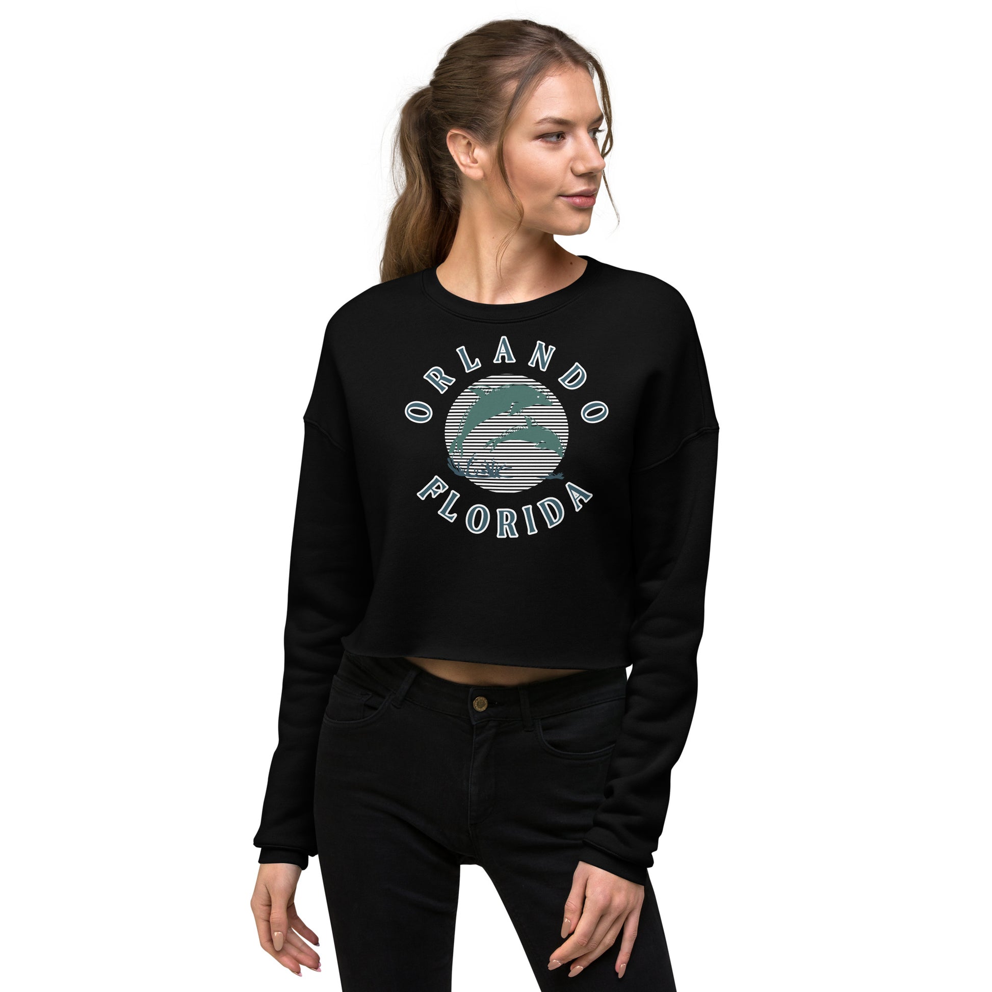 Orlando Women's Crop Sweatshirt - Activewear Well