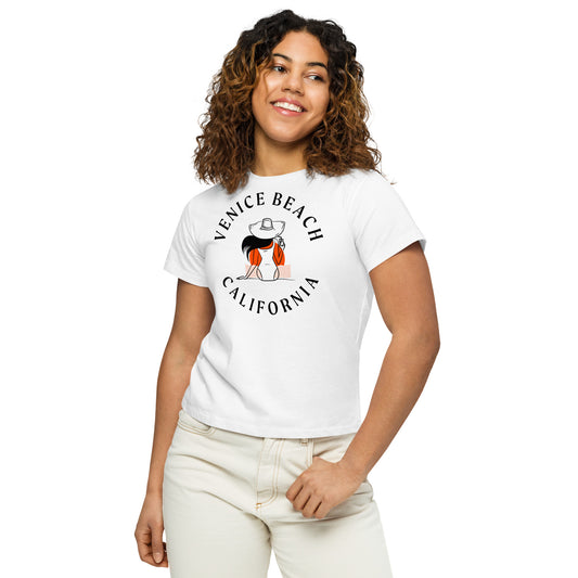 Venice Beach Women’s High-Waisted T-Shirt - Activewear Well