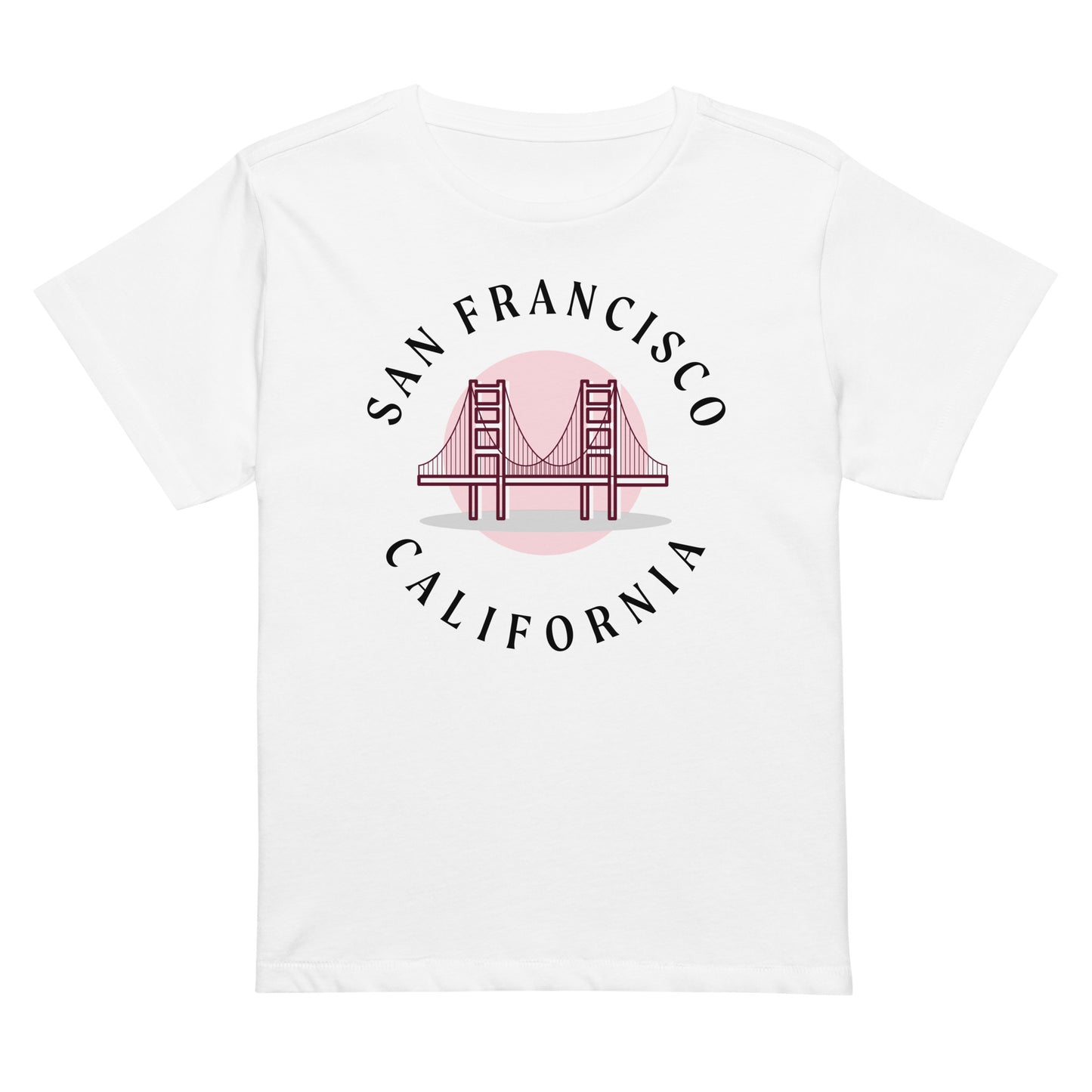 San Francisco Women’s High-Waisted T-Shirt - Activewear Well