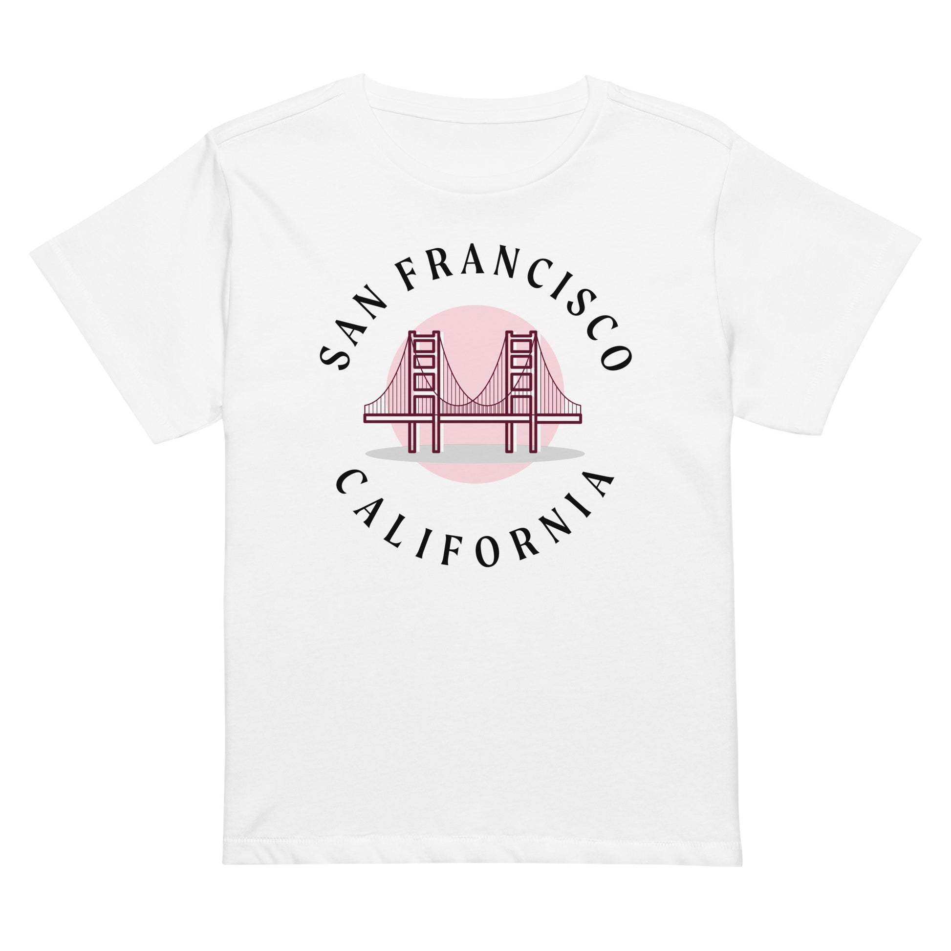 San Francisco Women’s High-Waisted T-Shirt - Activewear Well