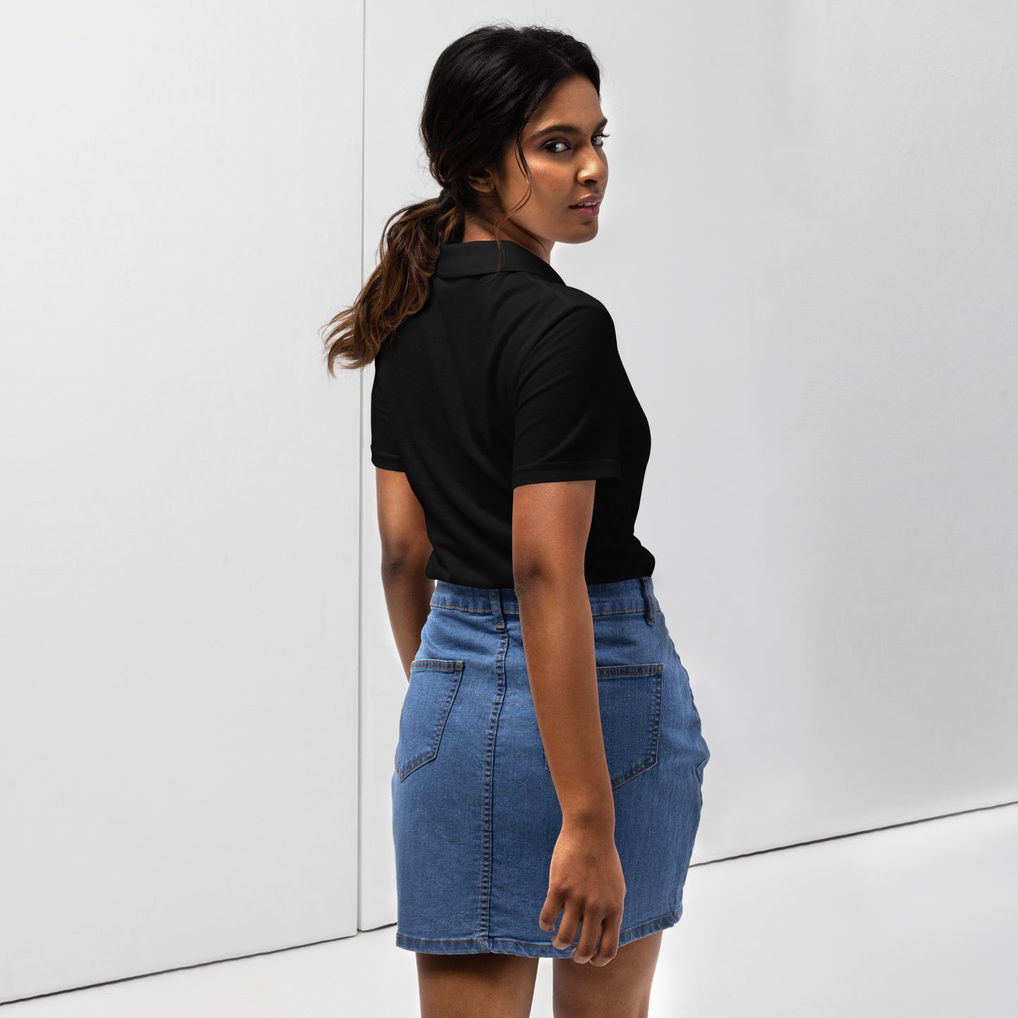 Football Women’s Pique Polo Shirt - Activewear Well