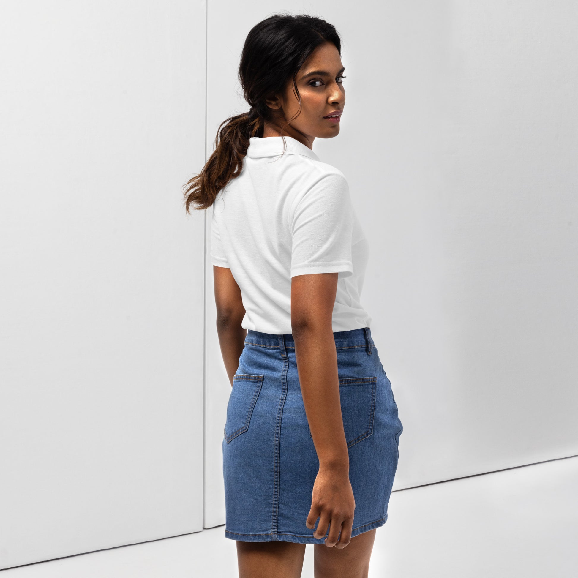 Polo Player Women’s Pique Polo Shirt - Activewear Well