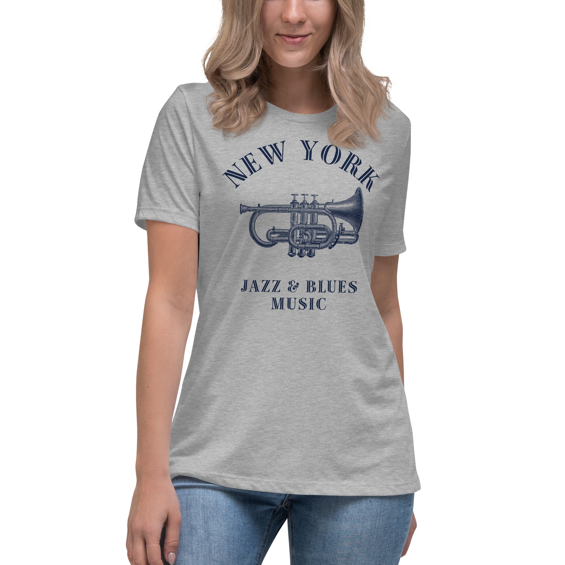 New York Women's Relaxed T-Shirt - Activewear Well