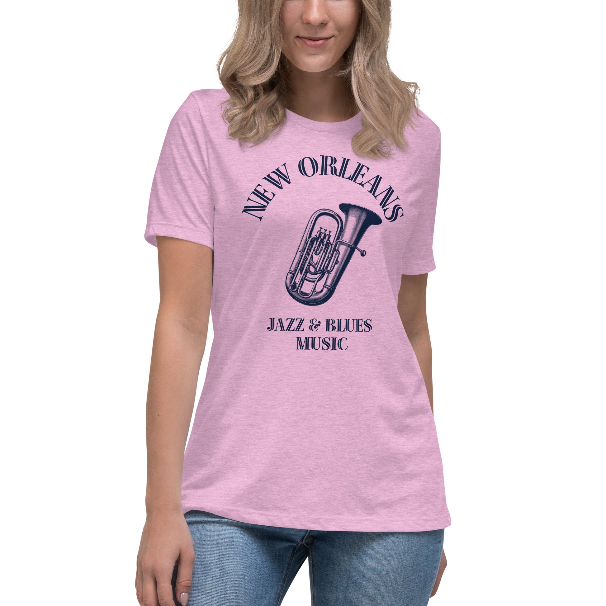 New Orleans Women's Relaxed T-Shirt - Activewear Well