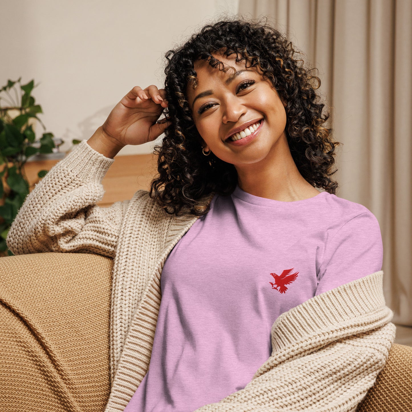 Eagle Women's Relaxed T-Shirt - Activewear Well