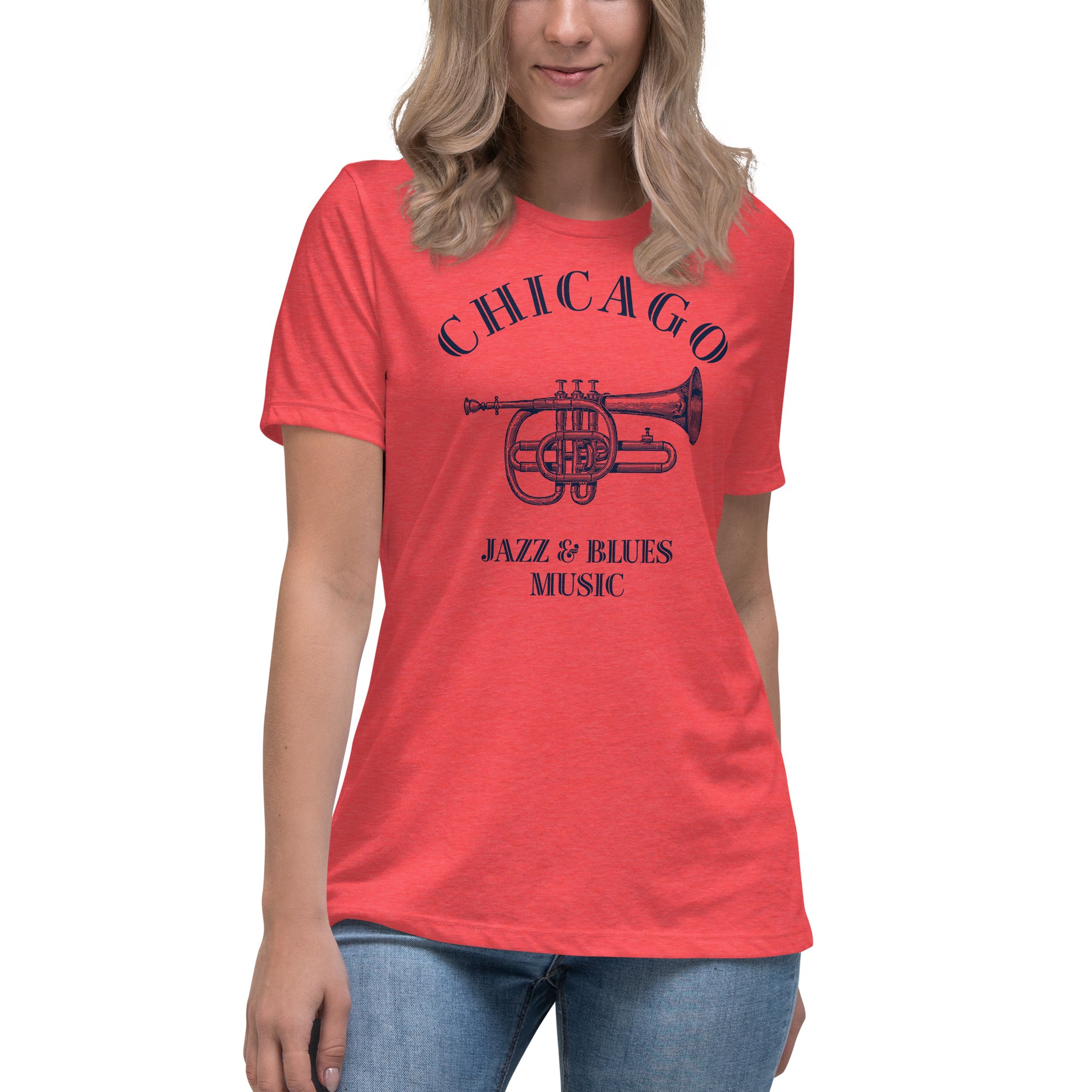 Chicago Women's Relaxed T-Shirt - Activewear Well