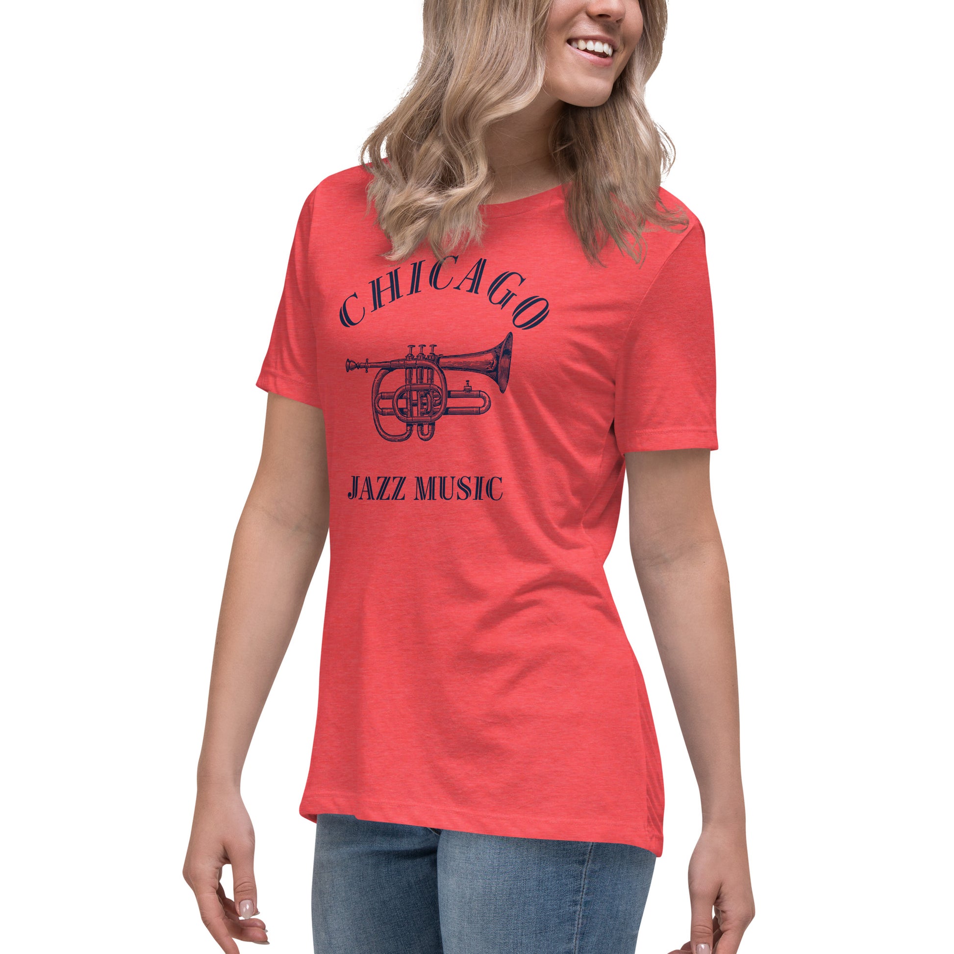 Chicago Women's Relaxed T-Shirt - Activewear Well