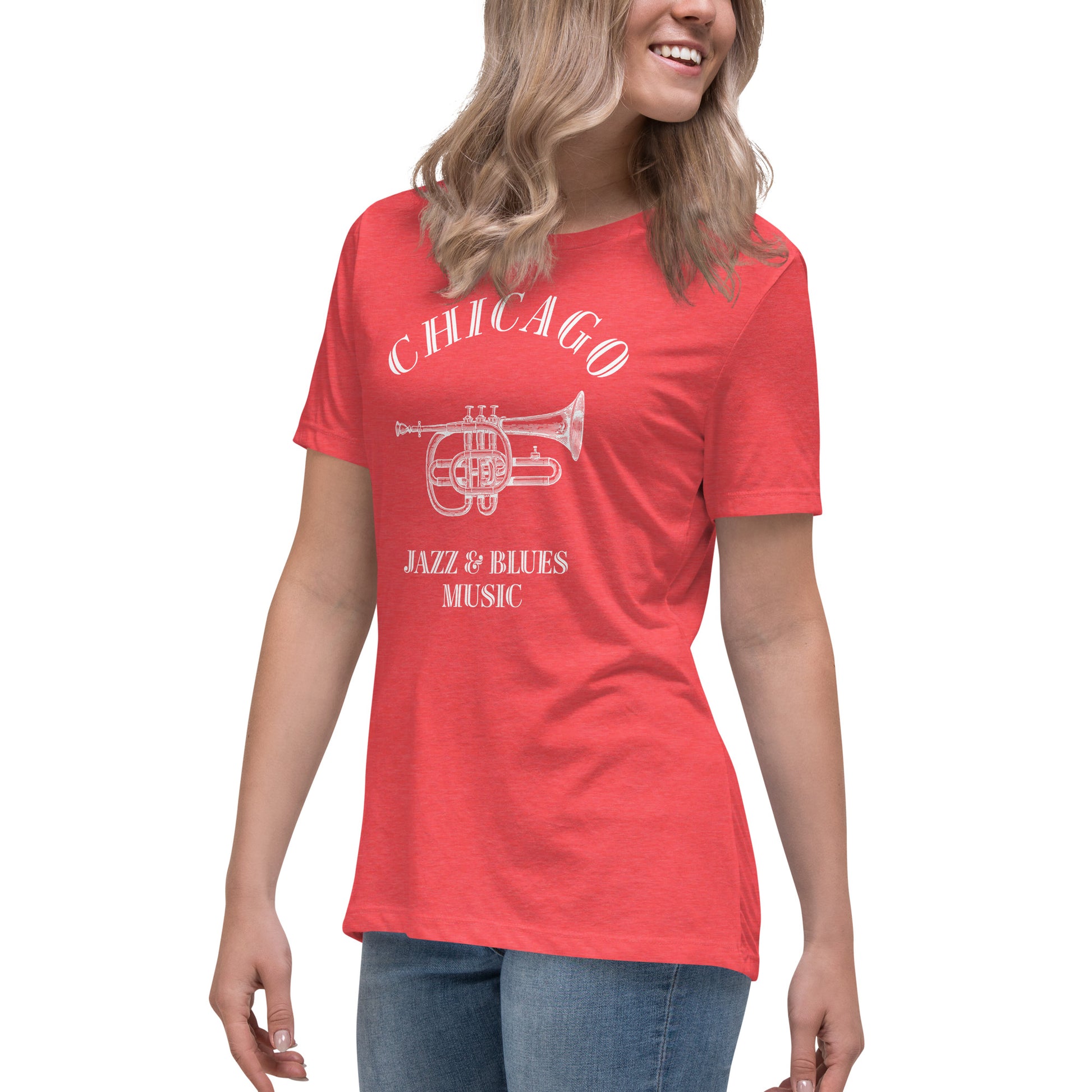 Chicago Women's Relaxed Tee - Activewear Well