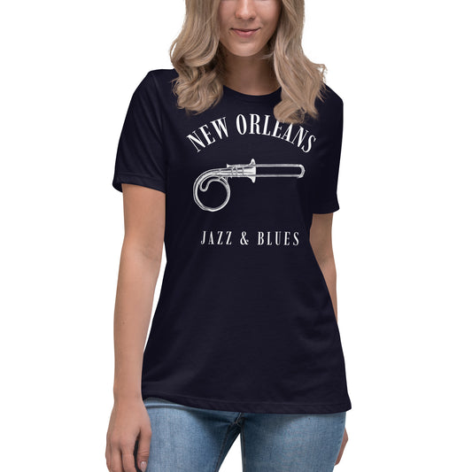 New Orleans Swing Women's Relaxed T-Shirt - Activewear Well