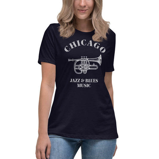 Chicago Women's Relaxed Tee - Activewear Well