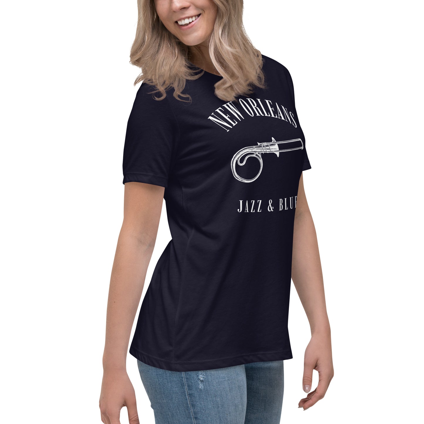 New Orleans Swing Women's Relaxed T-Shirt - Activewear Well