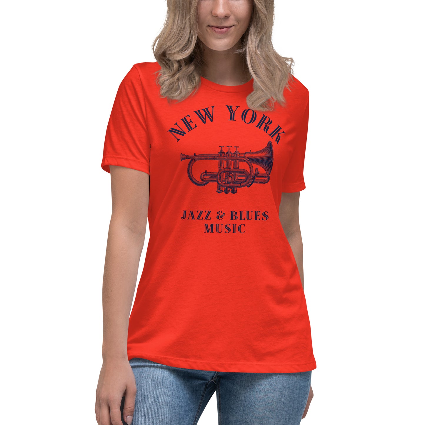 New York Women's Relaxed T-Shirt - Activewear Well