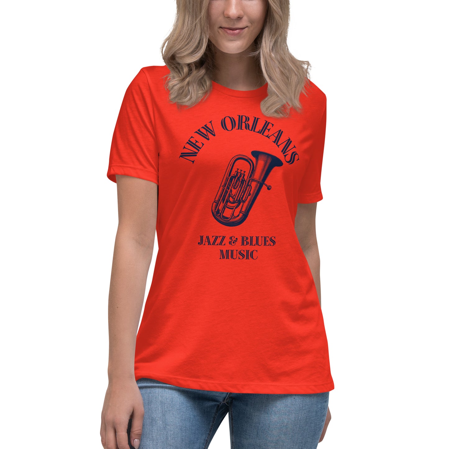 New Orleans Women's Relaxed T-Shirt - Activewear Well