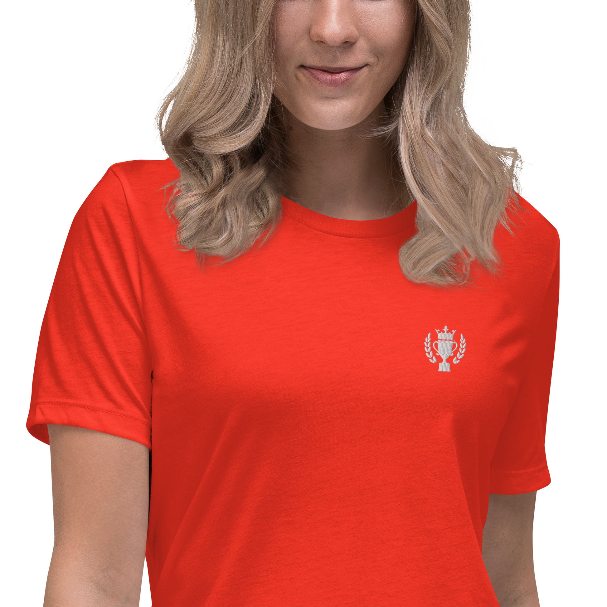 Golf Trophy Women's Relaxed T-Shirt - Activewear Well