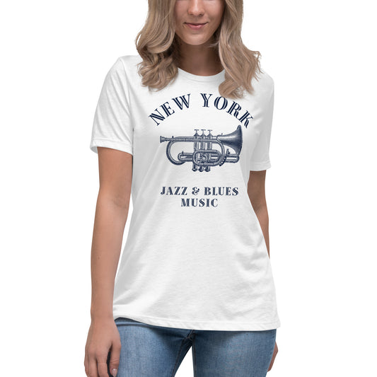 New York Women's Relaxed T-Shirt - Activewear Well